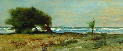 The South-West Wind by Giovanni Fattori